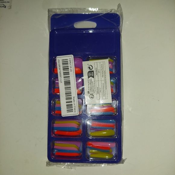 100pcs Long Coffin Fake Nail - Picture 2 of 4